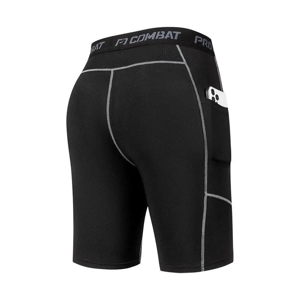 Men's Compression Workout Shorts - Fitness Snips