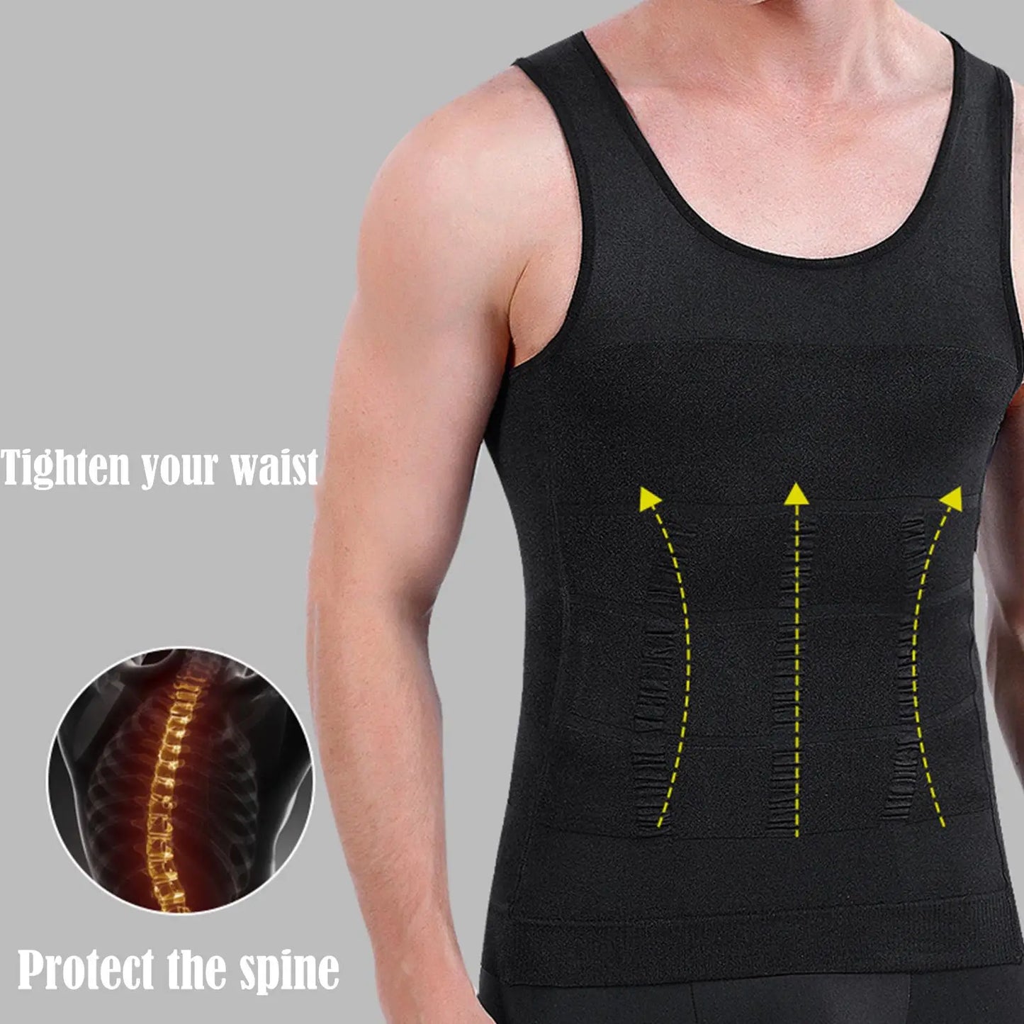 Men's Slimming Vest - Fitness Snips