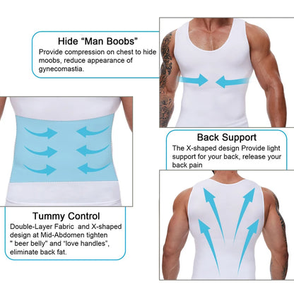 Men's Slimming Tank - Fitness Snips